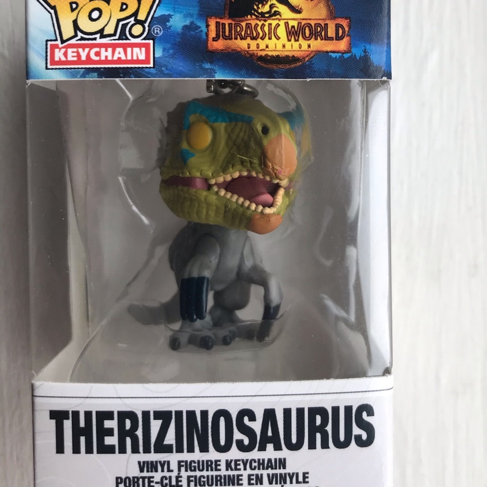 Therizinosaurus key chain